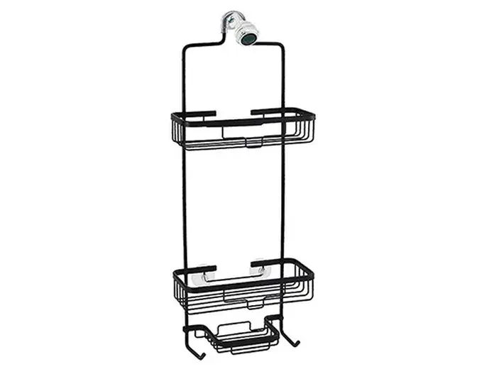 טורינו מט – מדף תליה לזרוע  מקלחת   פחם ספאדיני