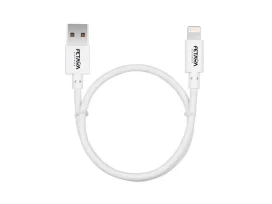 כבל טעינה מהירה USB TO LIGHTNING אורך כ- 1 מטר בצבע לבן FETAYA