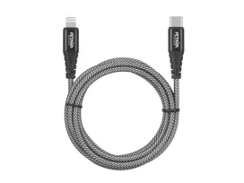 כבל טעינה מהירה TYPE C TO LIGHTNING אורך כ- 1.5 מטר בצבע שחור FETAYA