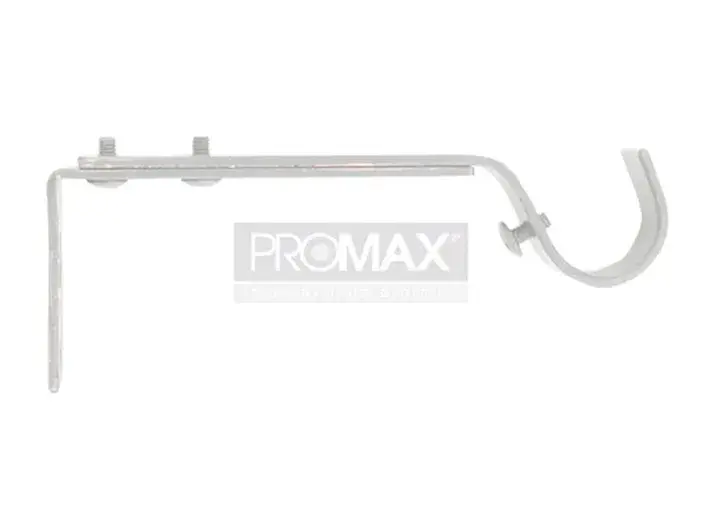 רגל קיר מתארכת לבן  לסט נפחות זוג PROMAX