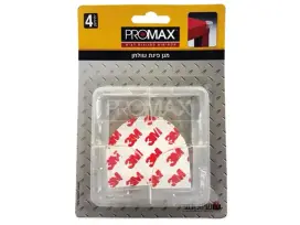 מגן פינה לשולחן שקוף 4 יח' בבליסטר PROMAX