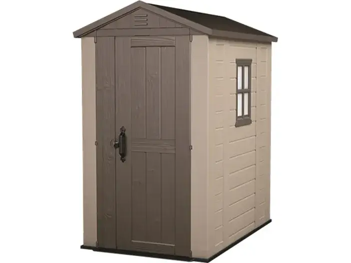 מחסן גינה 6*4 פקטור - חום כתר KETER