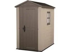 מחסן גינה 6*4 פקטור - חום כתר KETER