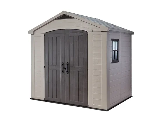 מחסן גינה 6*8 פקטור - חום כתר KETER