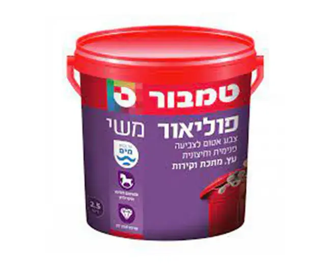 פוליאור משי לבן / בסיס פסטל P עב מים 2.25 ליטר טמבור TAMBUR