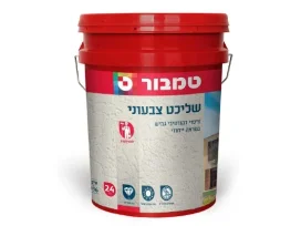 שליכט צבעוני בינוני TM 50 בסיס לבן W 24 ק"ג טמבור TAMBUR