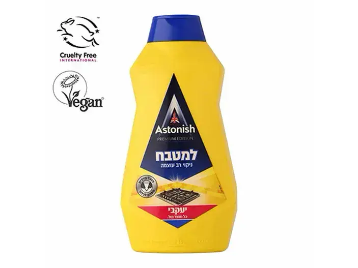 אסטוניש קרם לניקוי המטבח 500 מ''ל יעקובי