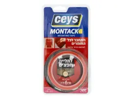 מונטק-סרט הדבקה דו צדדי עוצמתי יעקובי