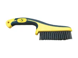 מברשת פלדה 4 שורות פלסטיק מקצועית STARS