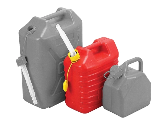 ג'ריקן פלסטיק 10 ליטר אדום RANA56