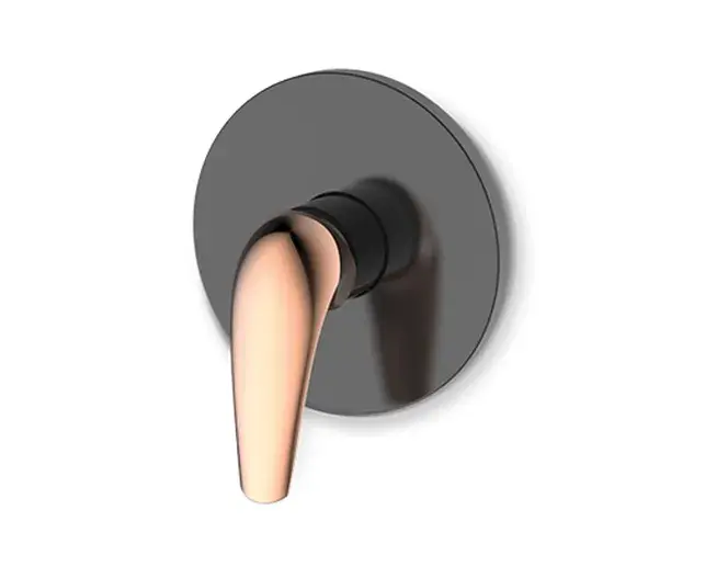 אינטרפוץ 3 דרך (S2000) שחור מט/רוז גולד שגיב