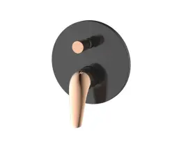 אינטרפוץ 4 דרך (S2000) שחור מט/רוז גולד שגיב