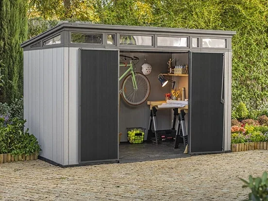 מחסן גינה 7*11 ארטיזן אפור - כתר KETER