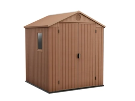 מחסן גינה דארווין 6*6 חום - כתר KETER