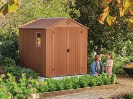 מחסן גינה דארווין 8*6 חום - כתר KETER