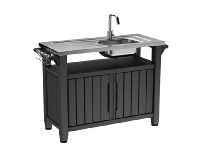 יוניטי קיצ'ן כולל כיור רוחב 119.6 ס"מ  UNITY KITCHEN כתר KETER