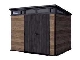 מחסן גינה דקו 7*9 פנט אגוז - כתר KETER