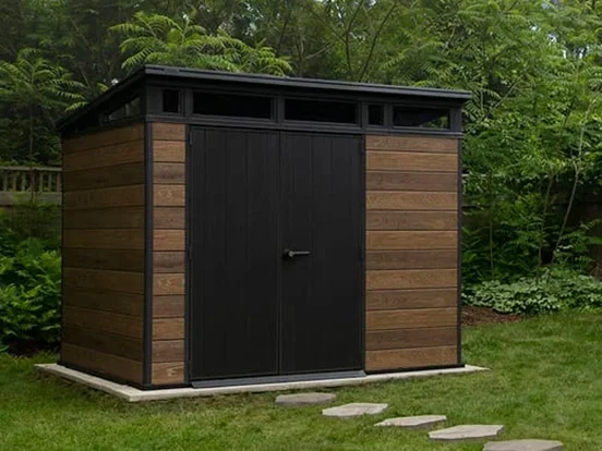 מחסן גינה דקו 7*9 פנט אגוז - כתר KETER