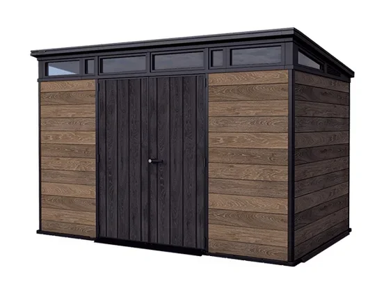 מחסן גינה דקו 7*11 פנט אגוז - כתר KETER