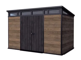 מחסן גינה דקו 7*11 פנט אגוז - כתר KETER