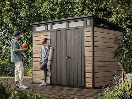 מחסן גינה דקו 7*9 פנט אשווד - כתר KETER