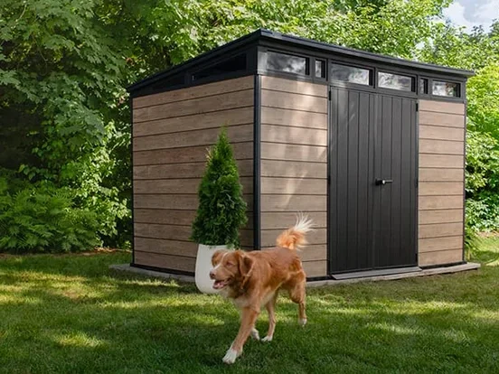 מחסן גינה דקו 7*11 פנט אשווד - כתר KETER