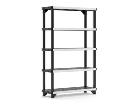 מדפי פיוזד - יחידת 5 מדפים לנשיאת משקל כבד (עד 900 ק"ג) FUSED כתר KETER