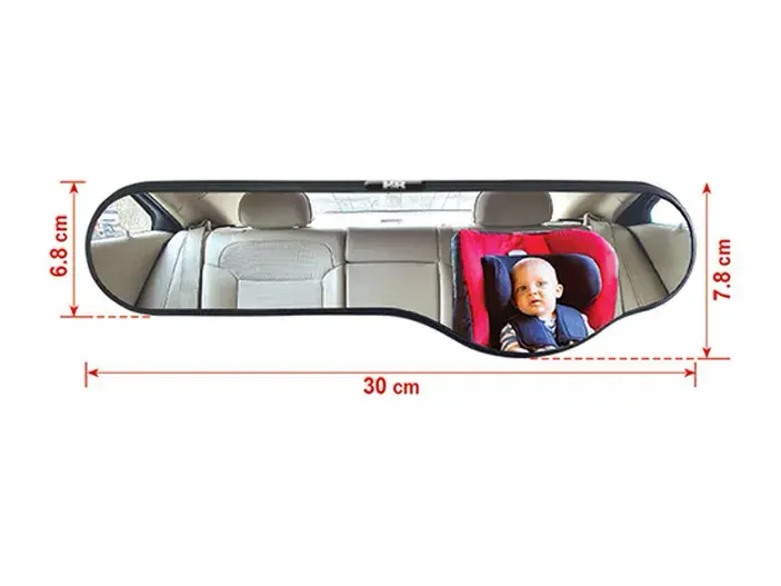 מראה פנורמית צורנית 30 ס"מ הדר רוזן HR