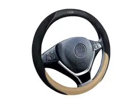 כיסוי הגה רייסינג  בז' HR