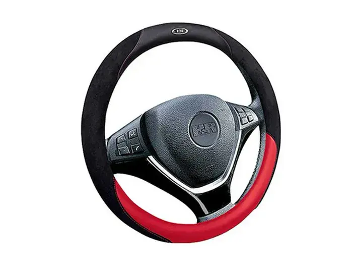 כיסוי הגה רייסינג  אדום HR