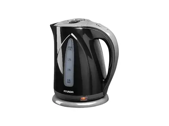 קומקום חשמלי שחור 2 ליטר יונדאי