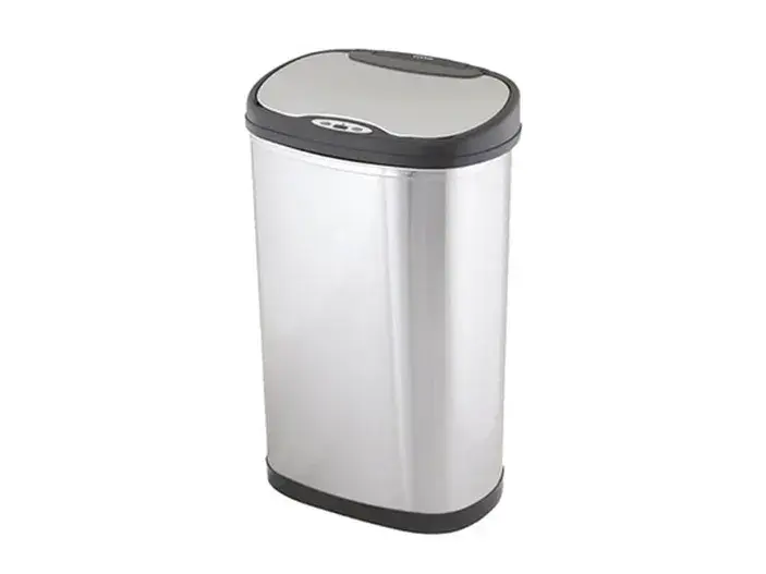 פח אשפה 50 ליטר נירוסטה + סנסור ECO EURO