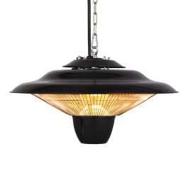 תנור פטריה תלוי 1500W IP34 שחור ECO EURO