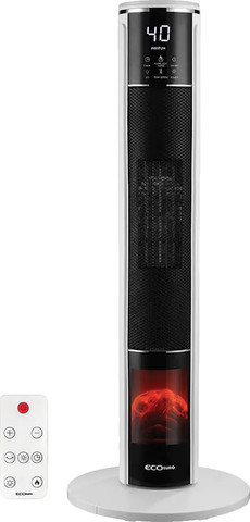 תנור מגדל (חימום) קמין 2000W  כולל שלט ECO EURO