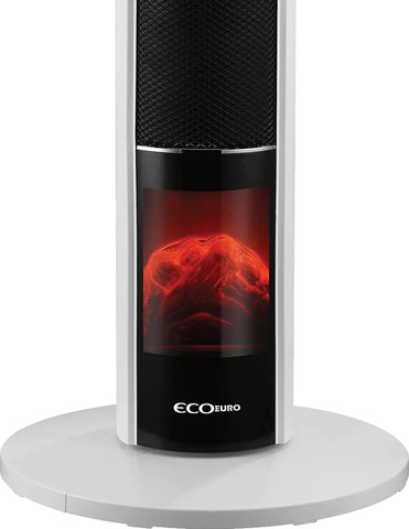 תנור מגדל (חימום) קמין 2000W  כולל שלט ECO EURO