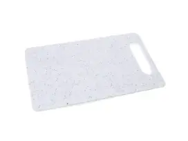 קרש חיתוך לבן דגם שיש 19*25 ס" סולתם SOLTAM