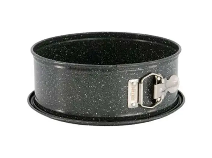 תבנית קפיץ גבוהה שוליים רחבים 20 ס"מ קרבון סטיל