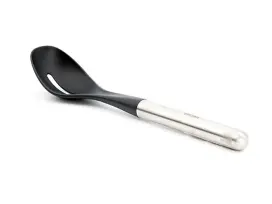 כף מחורצת ניילון ידית נירוסטה סולתם SOLTAM