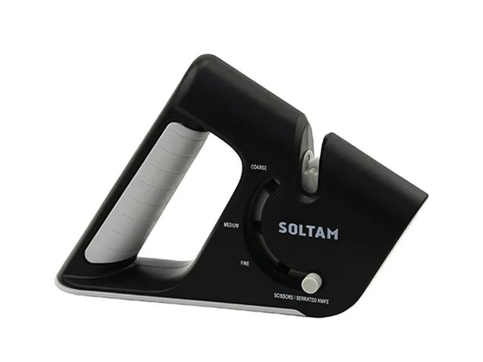 משחיז סכינים שחור אפור SHIBUYA סולתם SOLTAM