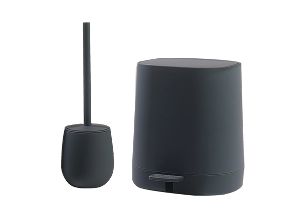 סט אמבטיה 2 חלקים אפור ALI SLAMY