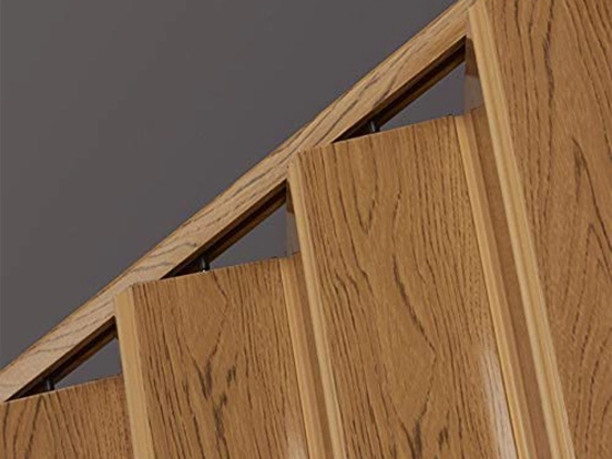 דלת אקורדיון 80/205/6 אלון HOMESTYLE