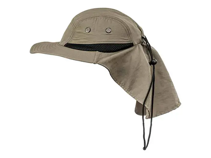 כובע סהרה חדש צבע זית