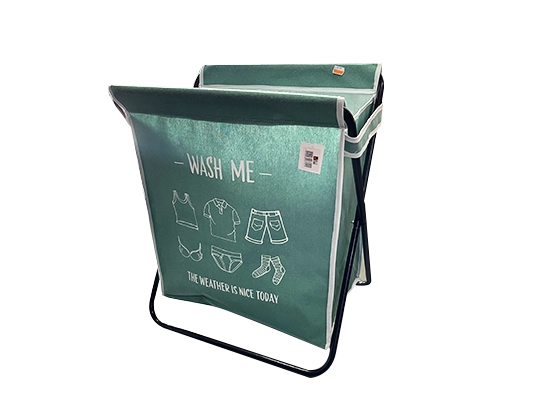 סל כביסה מעוצב צבע ירוק ALI SLAMY