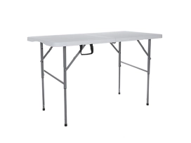 שולחן מתקפל 1.20 מטר רגליים מתכווננות GARDA