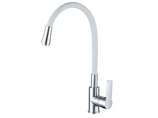 ברז פרח 900A-W DUCK פית גומי לבנה AQUILA