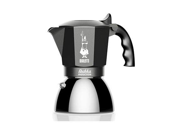 מקינטה 4 כוסות אינרוקציה BIALETTI BRIKKA