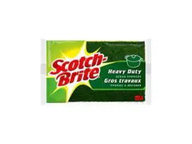 זוג ספוגים לניקוי קשה שמזון אינו נלכד בתוכו