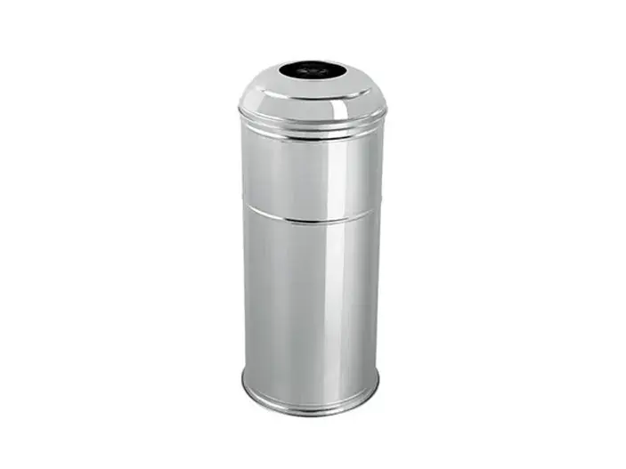 פח אשפה/מאפרה נירוסטה 60 ליטר FLORA OVERSIZED