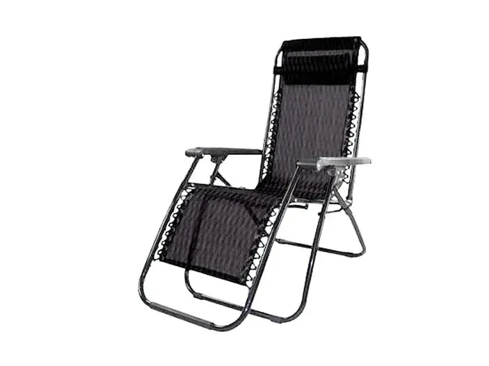 כסא נוח נפתח 5 מצבים אפור GARDA