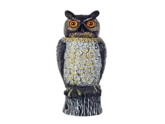 ינשוף פלסטיק מתנדנד להרחקת יונים רנאטולס RANA56